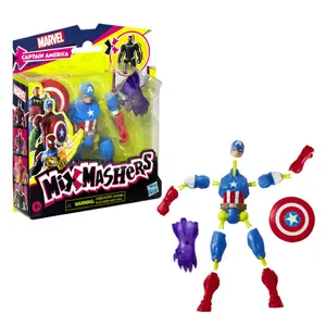 Φιγούρα Hasbro Marvel Mix Mashers Captain America image-3