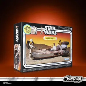 Figurita Hasbro Star Wars Landspeeder + Luke Skywalker image-3