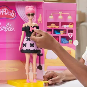 Coffretto di Gioco Sfilata di Moda Creatrice Hasbro Barbie Play-Doh image-1