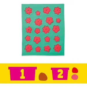 Coffret de jeu créatifs Hasbro Play-Doh Barbie Florais & Flinge image-1
