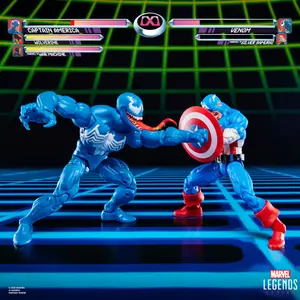 Figurine Hasbro Marvel Legends Series Gameverse Captain America & Venom (x2) image-2