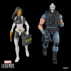 Figurine Hasbro Super Villains Madame Masque & Crossbones (x2) image-1