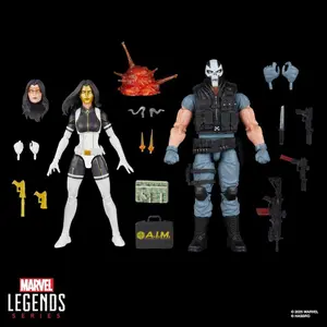Figurine Hasbro Super Villains Madame Masque & Crossbones (x2) image-3
