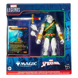 Figurita Hasbro Marvel Spider-Man Magic The Gathering Man-Wolf image-1
