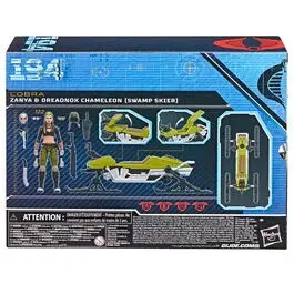 Cobra Zanya and Dreadnok Chameleon Figure Hasbro GI Joe Classified image-5