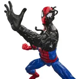 Spiderman Alien Costume Figurine Hasbro Marvel Legends Secret Wars image-3
