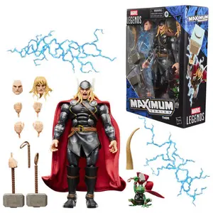Figurine Hasbro Marvel Legends Maximum Thor image-4