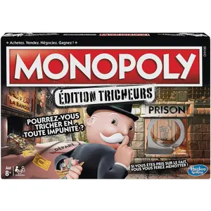 Monopoly cheating board games Hasbro France France Monopoly Tricheurs image-0