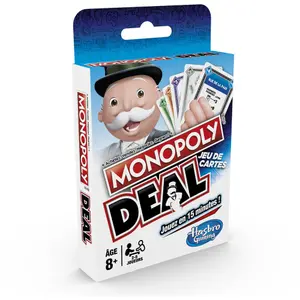 Monopoly deal card games Hasbro France image-1