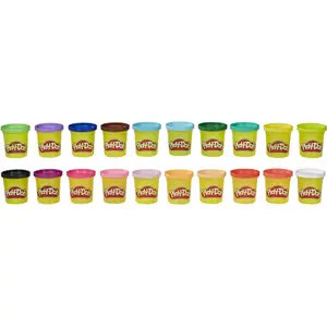 Box of 40 jars of modeling clay Hasbro France Play-Doh SPE image-0