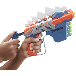Outdoor pistol games Hasbro France Nerf Dinosquad Stegosmash image-3