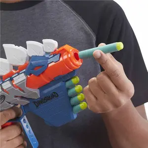 Outdoor pistol games Hasbro France Nerf Dinosquad Stegosmash image-4