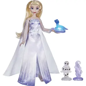 Elsa talking doll and friends frozen2 Hasbro France image-0