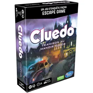 Tudor manor escape board games Hasbro France France Cluedo image-0