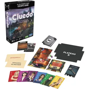 Tudor manor escape board games Hasbro France France Cluedo image-1