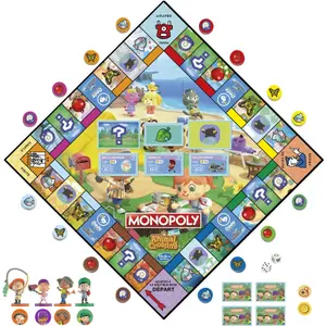 Animal crossing monopoly board games Hasbro France France image-1