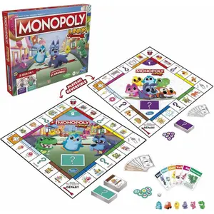 Młodzieżowe gry planszowe Monopoly Hasbro France image-1
