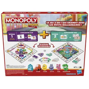 Młodzieżowe gry planszowe Monopoly Hasbro France image-0