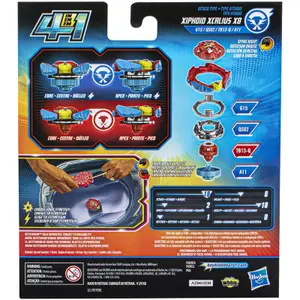 Spinning top Hasbro France France Beyblade Quadstrike Xcalius image-1