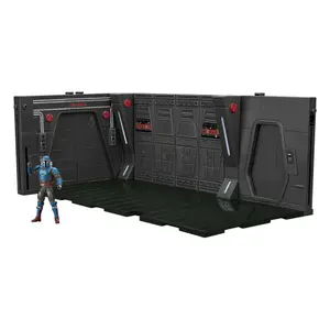 Figurine Hasbro Star Wars The Mandalorian Vintage Collection Tantive IV Hallway et Mandalorian Privateer image-5