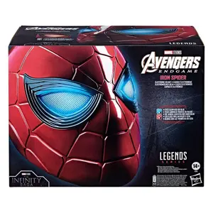 Replica mask costume Hasbro Marvel Legends Avengers Spiderman Iron Spider image-6