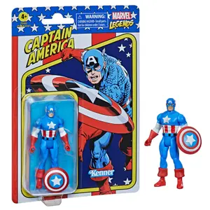 Figurina Hasbro Marvel Captain America Retro image-1