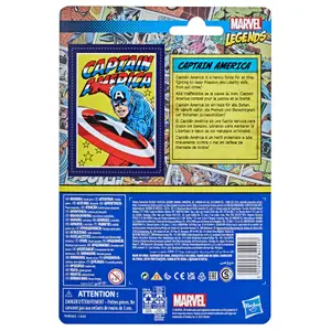 Figurina Hasbro Marvel Captain America Retro image-3