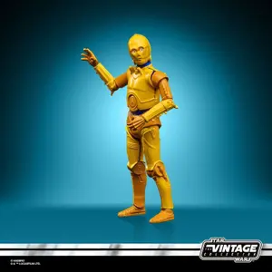 Figurine Hasbro Star Wars Star Wars Droids C3-PO vintage image-1