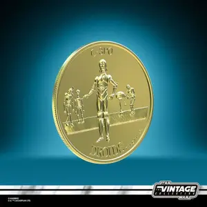 Figurine Hasbro Star Wars Star Wars Droids C3-PO vintage image-3