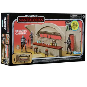Figurine Hasbro Star Wars Mandalorian Nevarro Cantina + Imperial Death Trooper image-4