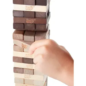 Konstruktionsspiele Hasbro Jenga Rustic image-1