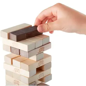 Konstruktionsspiele Hasbro Jenga Rustic image-2