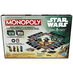 Brætspil Hasbro Star Wars Boba Fett Monopoly image-4