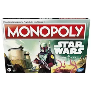 Brætspil Hasbro Star Wars Boba Fett Monopoly image-5