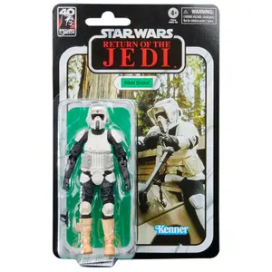 Figurine Hasbro Star Wars Return on The Jedi 40th Anniversary Biker Scout image-4