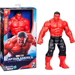 Figurka Hasbro Captain America Brave New World Titan Hero Red Hulk image-1