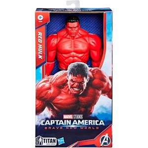 Figurka Hasbro Captain America Brave New World Titan Hero Red Hulk image-2