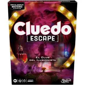 Spanish board game Hasbro Cluedo The Illusionists Club image-0