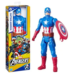Figurine Hasbro Titan Hero Captain America image-1