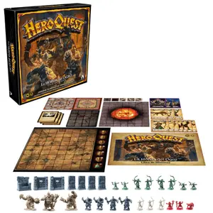 Jeux de société Hasbro Spanish Heroquest The Ogre Horde image-1