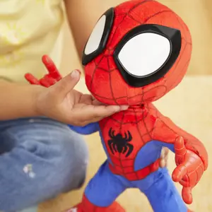 Plush Hasbro Marvel Spidey And His Amazing Friends Spidey Dances And Crawls image-1