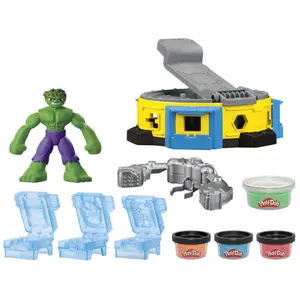 Jeux de construction Hasbro Play-doh Marvel Hulk Crushes And Shapes image-0