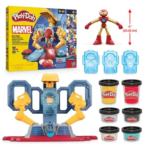 Konstruktionsspiele Hasbro Play-doh Marvel Iron Man Armour Laboratory image-0