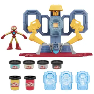 Konstruktionsspiele Hasbro Play-doh Marvel Iron Man Armour Laboratory image-1