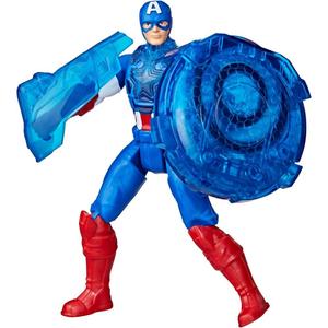 Figurina Hasbro Motorbike Shield Thrower + Captain America image-2