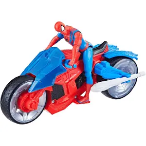Figurine Hasbro Epic World of Action Arachnid Motorbike + Spiderman image-1