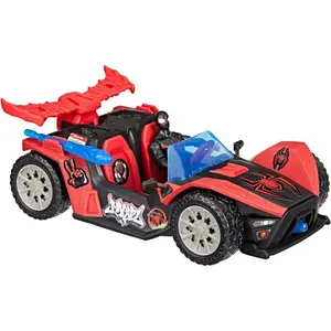 Figurine Hasbro Venom Versus Launcher car + Miles Morales image-2
