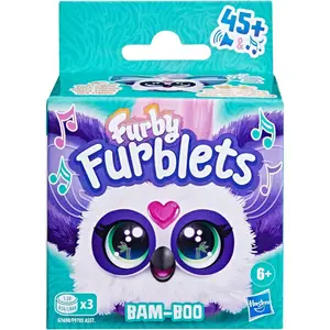 Mini plush toy Hasbro Furblet Bam-Boo Furby image-1