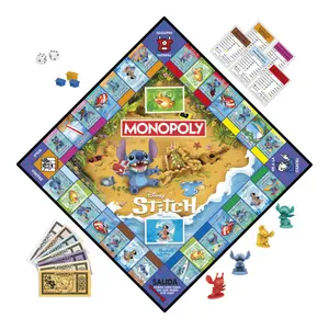 Board games Hasbro Spanish Disney Stitch Monopoly image-2