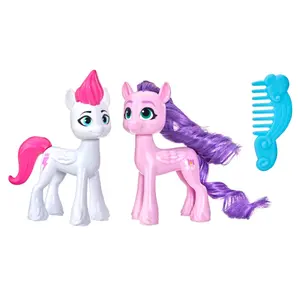 Box of 2 figurines my little pony has set the real hair Hasbro image-1